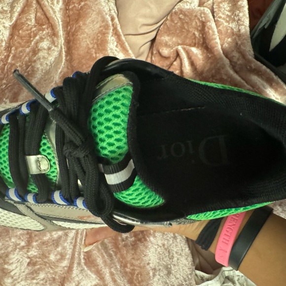 DIOR B22 SLIVER/GREEN/WHITE/BLUE size 43.5 - Picture 4 of 7